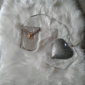 💥3/$20 Trendy mini cross bag with sparkle! NWOT